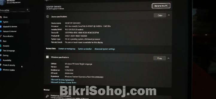HP envy 14 (core i5 11gen) Laptop